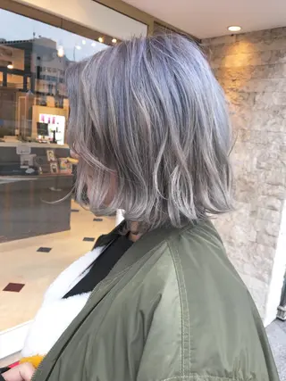 ミディアム カラー パーマ ヘアアレンジ メンズ キッズ ネイル マツエク・マツパ パーソナルカラー☆ 永尾拓也のヘアスタイル