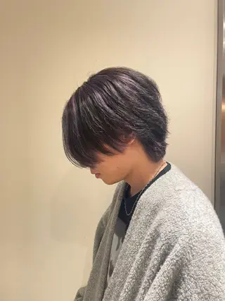 ショート メンズ ハイトーン/ 髪質改善/ヒロタリカのヘアスタイル