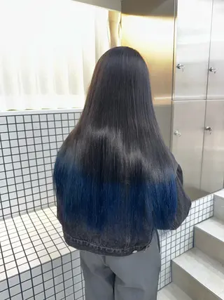 ロング カラー Momoka🪷 /ハイトーンのヘアスタイル