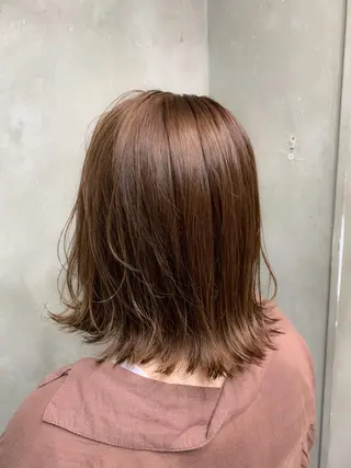 ミディアム カラー 🌈髪質改善💕 縮毛矯正✨青木まで✨のヘアスタイル