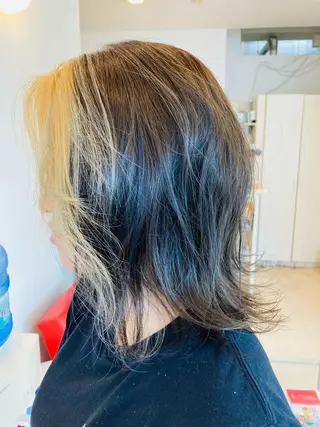 ミディアム PazRood 山下のヘアスタイル