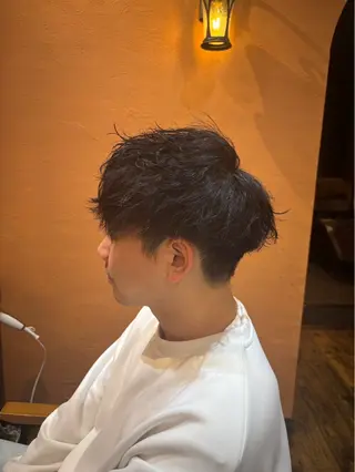 パーマ メンズ 菅野 涼 ARTS litaのヘアスタイル