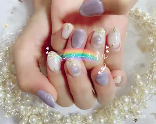 ネイル 日暮里2 lavenderのネイルデザイン