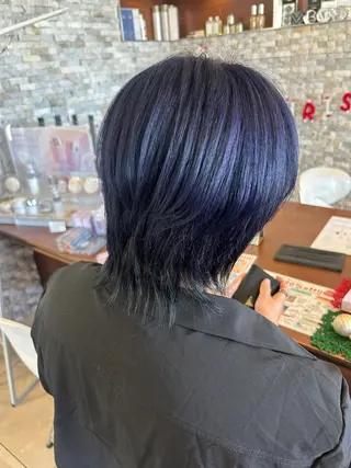 ショート カラー 丸山 莉世のヘアスタイル