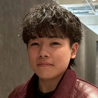 ミディアム パーマ メンズ 金山駅前メンズカット モデル募集 青島永透のヘアスタイル