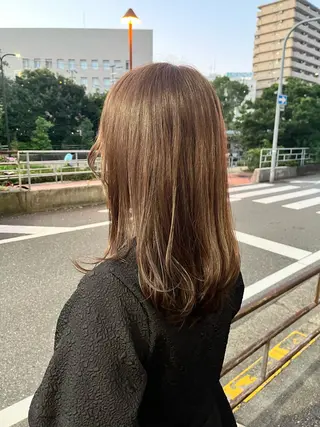 ロング 古川 尚実のヘアスタイル