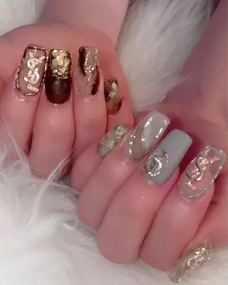 ネイル Feel ‪‪☺︎‬Yuriaのネイルデザイン