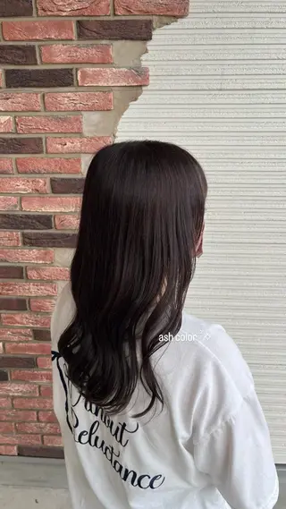 セミロング ‎miku/ blancblancのヘアスタイル