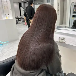 セミロング カラー ♡上品韓国髪♡ブラ ウン/SAYATOのヘアスタイル