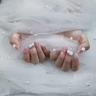 ネイル パーツ全部¥110 サロンミミのネイルデザイン