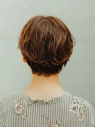 ショート カラー ヘアアレンジ 北九州美容室 🕊️わかな✂︎のヘアスタイル