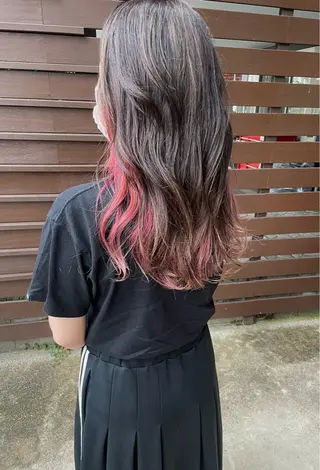 ロング カラー 日高 香織のヘアスタイル