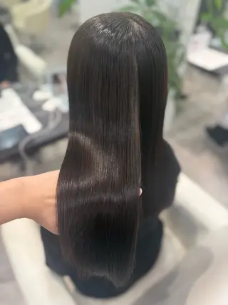 ロング カラー 渋谷髪質改善/縮毛 矯正/かすが🪽🫧のヘアスタイル