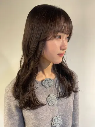 ミディアム カットモデル募集中 千葉大夢のヘアスタイル