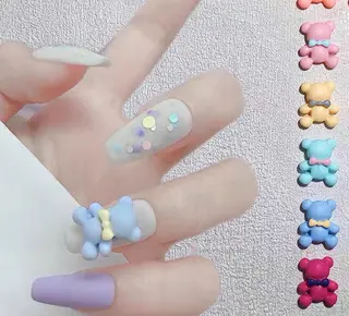 ネイル はぴねす所属・横浜 美夢のネイルデザイン