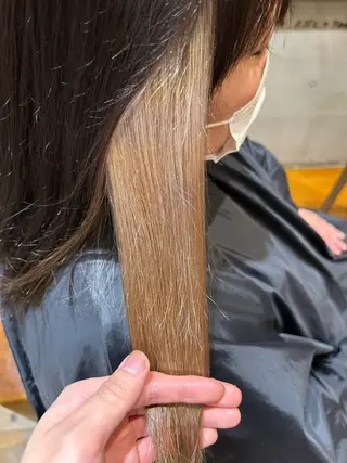ロング カラー 🌊インナーカラー 🐬櫻井海星のヘアスタイル