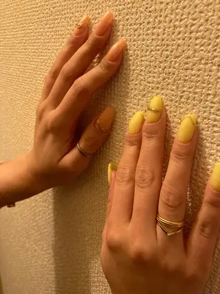 ミディアム ネイル ✴︎ Delightのネイルデザイン