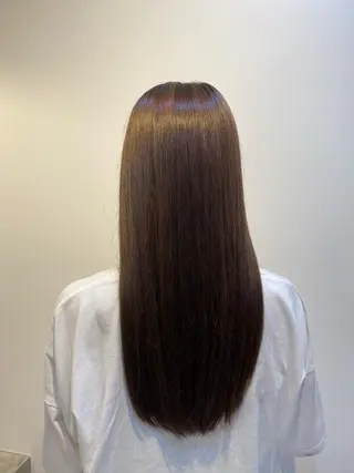 ロング FILMS haru 暖色/ぱつっとbobのヘアスタイル