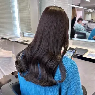 ロング カラー メンズ 💗愛され暖色💗 ピンク/レッド💗のヘアスタイル