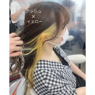 ロング しまうち れおなのヘアスタイル