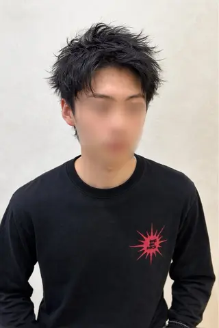 ショート パーマ ＆g share salon_アンジーシェアサロン仙台所属・【メンズパーマ特化】 リュウのヘアスタイル