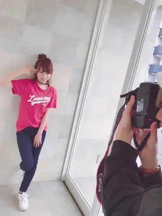 ミディアム カラー ヘアアレンジ 烏丸韓国ヘア🇰🇷 ayaka🎀のヘアスタイル