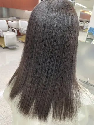 セミロング ✂髪質改善ストレート NO.1 深澤 颯斗のヘアスタイル