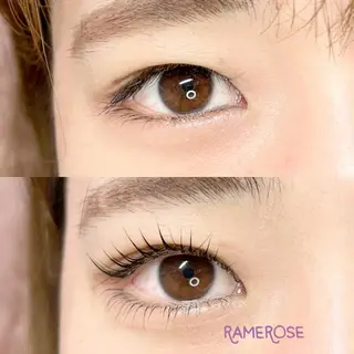 マツエク・マツパ アイラッシュサロン ラメローズのマツエク・マツパデザイン