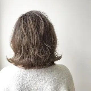 ミディアム 松本 潔樹のヘアスタイル