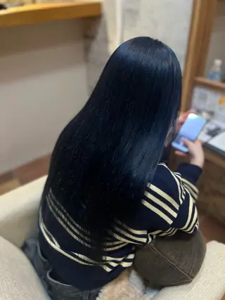 ロング 廣瀬 京花のヘアスタイル