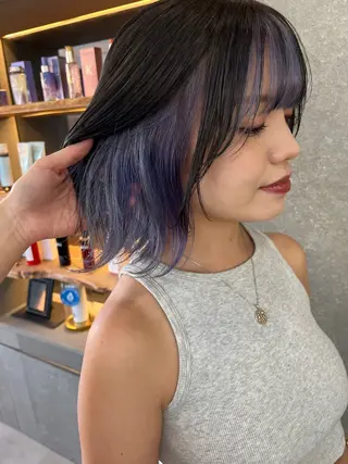 ショート カラー ブリーチ特化 梅田本多翔のヘアスタイル