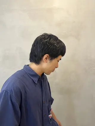 カラー メンズ 尾藤 浩一のヘアスタイル