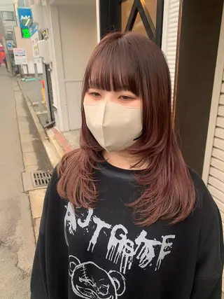 セミロング 高橋 一樹のヘアスタイル