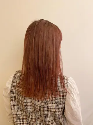 セミロング カラー 入江 允のヘアスタイル