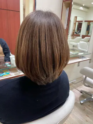 ミディアム カラー ヤノ ユリカ   🥑のヘアスタイル
