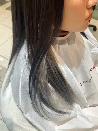 ロング カラー kingdom青山店 小宮愛理のヘアスタイル