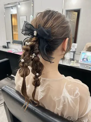 ロング ヘアアレンジ Suzuka ヘアアレンジ🎀💝のヘアスタイル