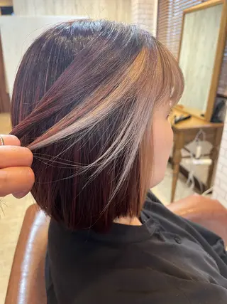 ミディアム カラー fossette hair&eyeのマツエク・マツパデザイン