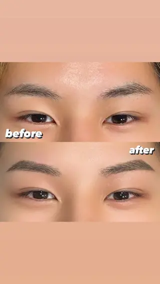 メンズ アイブロウ 鎗田 真優の眉毛・アイブロウイメージ