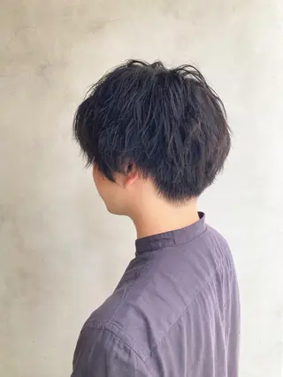 パーマ メンズ メンズサロン アソビ元町のヘアスタイル