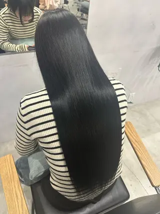 ロング レイヤー/ハッシュ 三好悠生のヘアスタイル