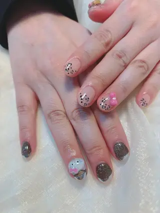 ネイル ネイルサロンブラン ゆず🍀のネイルデザイン