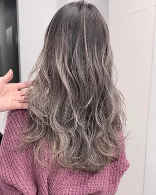 ロング カラー メンズ💫カット& パーマ💫takaのヘアスタイル