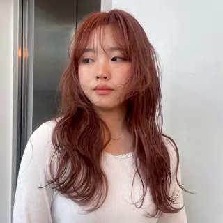 ロング カラー チャン💫レイヤー /透明感カラー💫のヘアスタイル