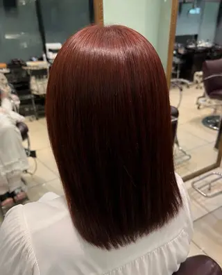ミディアム カラー LiNa ヘアカラー🪴のヘアスタイル