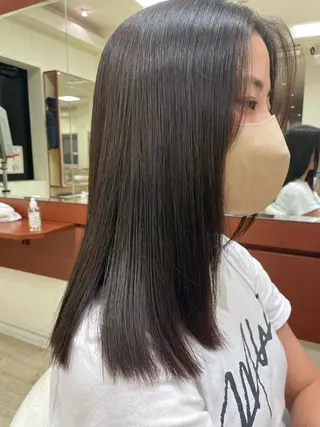 ロング ヤノ ユリカ   🥑のヘアスタイル