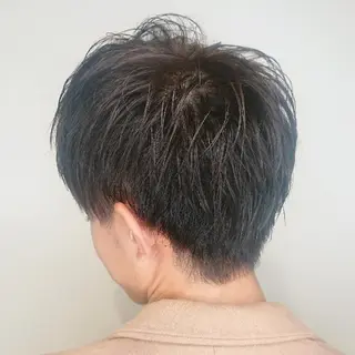 メンズ カラー パーマ ヘアアレンジ ブリーチ/ヘアケア/ 艶髪/イギチハルのヘアスタイル