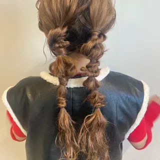 ロング ヘアアレンジ 久保田 茜のヘアスタイル