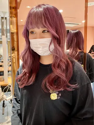 ロング カラー welring hair salonのヘアスタイル