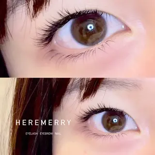 マツエク・マツパ HereMERRY（ヒアメリー）所属・HereMERRY ホリノウチリエのマツエク・マツパデザイン